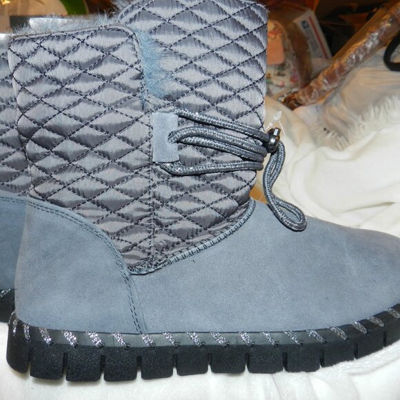 Muk Luks Women's Brigehampton Midi Boots  Grey Womens size 7🆕SHIPS⌚📦🏃‍♀️⚡🚚 - Picture 5 of 15